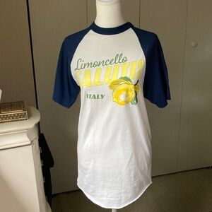 T-shirt baseball 3/4 sleeve crew neck Italy/Limoncello/Disney